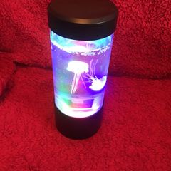 Light up jelly fish lamp