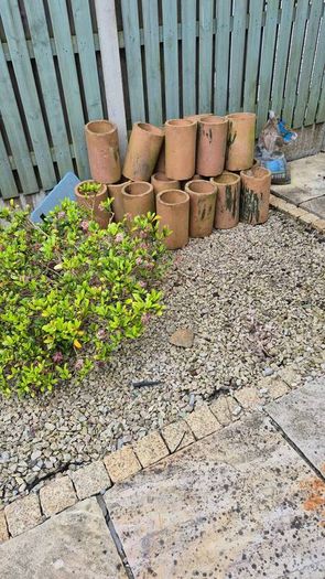 Terracotta Drain Pipes For Garden Planting