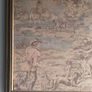 Large Framed Vintage Hunting Scene Wall Tapestry Image 3