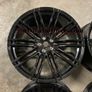 21" Inch Porsche Macan Turbo Style Wheels Gloss black 5x112 66.6 Image 9