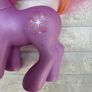 Vintage My Little Pony Twinkle Twirl Purple Stars Hasbro 2004 G3 Used Please see pictures Image 3