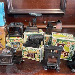 set of 8 vintage pencil sharpeners