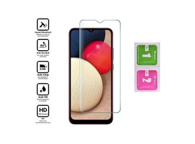 For Samsung Galaxy A02s Tempered Glass Screen Protector Saver Cover New - FHT12SMTG