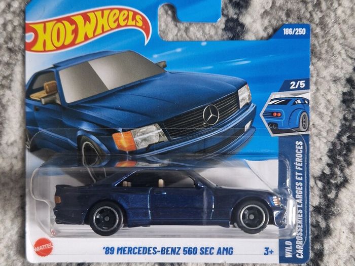 Hot Wheels - 89 Mercedes-Benz 560 SEC AMG