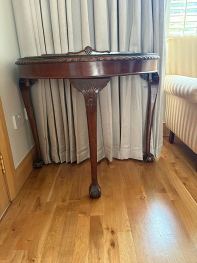 Wood Console Table
