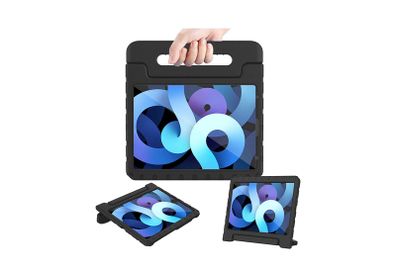 For iPad Air 4 2020 4th Gen Case Kids Shockproof Tablet Smart Cover EVA New Black - FHT16IPTK1