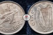 [#33] - Ireland 1949 | Irish 1/4d | Farthing | Woodcock | KM.9 | UNC