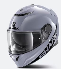 Shark Spartan Full Face motorbike Helmet Grey Size XS