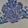 Set of 2 Victoria Ware Ironstone Pitcher, Calico Blue & White Floral flower transfer ware. each 80.00 Euro each or the set of 2 for  150.00 euro Made in England, in very good condition . Image 9