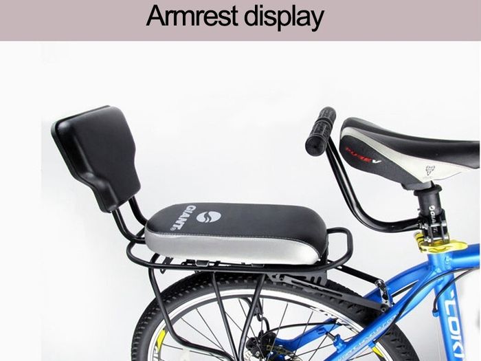 WEST BIKING Bicycle Mountain Bike Folding Bike Child Armrest Handle the Seat Safety Armrest Chair Armrest Rear Saddle Handlebar