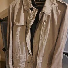 Zara trench jacket Mens