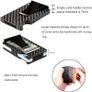 Metal Wallet Carbon Fiber Credit Card Holder with Metal Money Clip -NFC RFID Blocking Slim Metal Wallet Purse Image 2