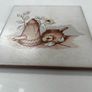 Hand made vintage style tile teapot stand Image 2