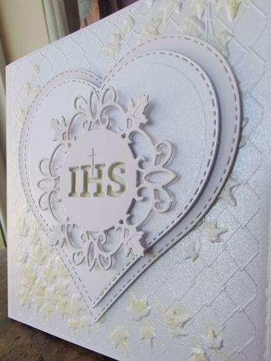 Handmade card - First Communion.