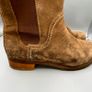 Womens Timberland EK Dark Brown Leather Zip Up Casual Chelsea Boots UK 4.5 Image 5