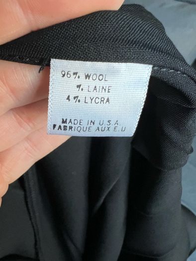Wool Theory pleated skirt