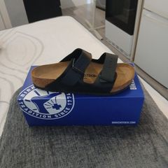Birkenstock Arizona Sandals Black Size 6 Brand New