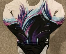 Milano long sleeve leotard