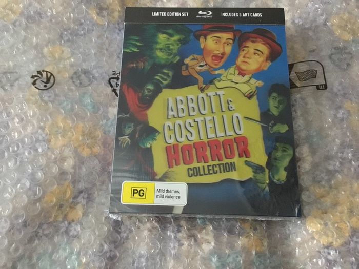 Abbott &Costello Horror Collection Limited Edition Blu Ray Australia Import