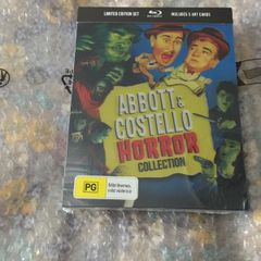 Abbott &Costello Horror Collection Limited Edition Blu Ray Australia Import