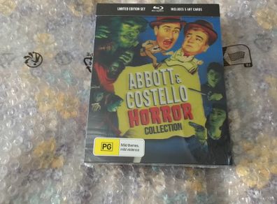 Abbott &Costello Horror Collection Limited Edition Blu Ray Australia Import