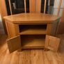 Solid Oak TV unit Image 2