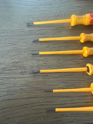 Wera VDE Screwdrivers Flat head