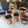 Copper Eggcups & Napkin Rings Image 2