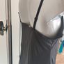 BNWT black invisible Secret Possessions cami top size L UK14/16 EU42/44 Free post Image 2