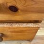 Wooden bedside locker x 2 Image 5