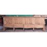 Four Seater Oak Pew  Folding Seats 3 KAS448 Image 4