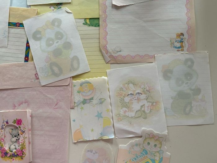 Vintage 1980,s Fancy paper Bundle