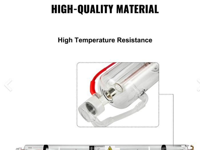 Quality 100w 1430mm Laser Tube For Co2 Laser Engraving Cutting Marking Machine