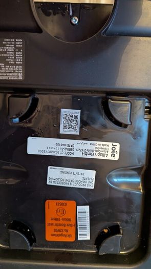 Joie Itraver a isofix car seat isize age 4-12 yr