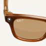 Ray-Ban Meta Wayfarers (Gen 1 Smart Glasses) Shiny Brown / Tortoise Image 3
