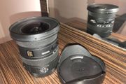 Sigma 10-20 f3.5 and f4-5.6 Ex Dc Hsm for Canon