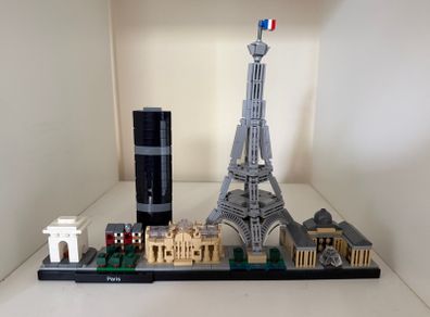 LEGO Architecture Paris Skyline Built Display Set