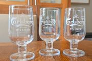 Carlsberg Danish Pilsner Stemmed Glass