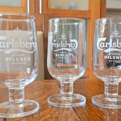 Carlsberg Danish Pilsner Stemmed Glass