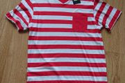 White/Red Top   Size M
