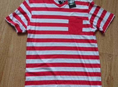 White/Red Top   Size M