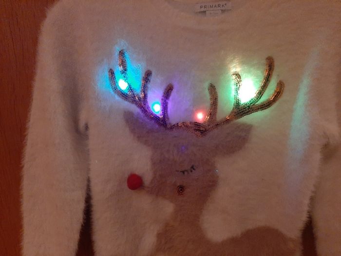Girls christmas jumper
