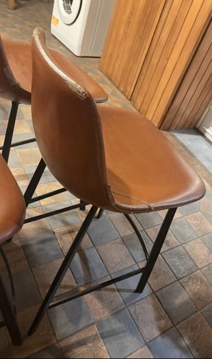 High kitchen stools