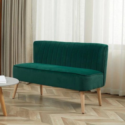 2-Seater Sofa,dark green