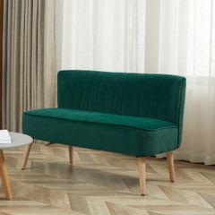 2-Seater Sofa,dark green
