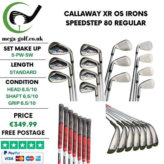 Callaway XR OS Irons / 5-Pw-Sw / SpeedStep 80 Regular