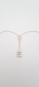 925 vintage sterling silver italian necklace