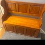 Monks Bench with storage Image 2