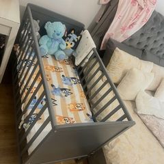cot with mattress