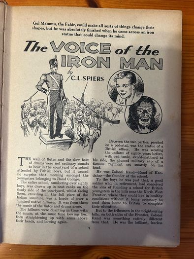 Vintage annual:'The Hotspur Book for Boys' 1943